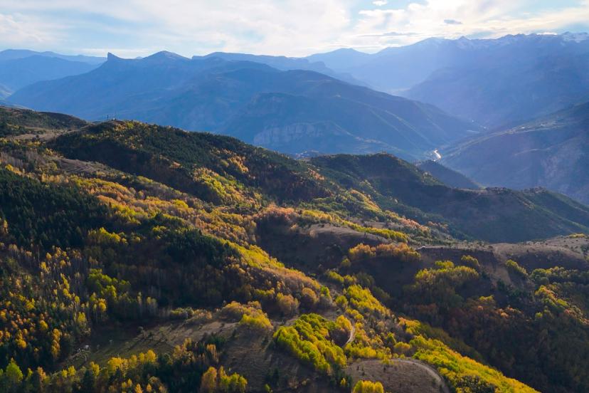 Gümüşhane'de Alpleri aratmayan renk cümbüşü