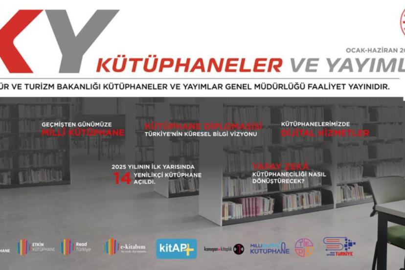 Kitap dünyasında yeni bir dönem: Kütüphaneler ve Yayımlar'ın ilk sayısı yayında