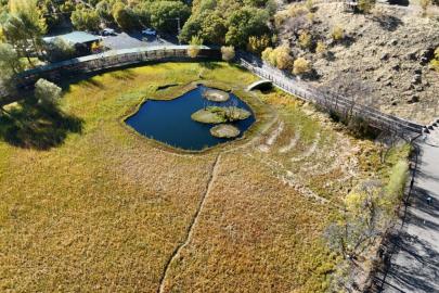 Yüzen Adalar sonbaharda kartpostallık görüntüler sunuyor