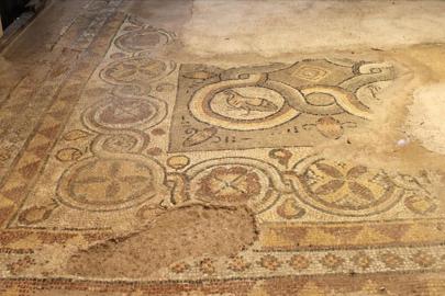 Sinop'ta 1600 yıllık mozaikler ziyarete açılıyor