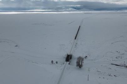 Demir İpek Yolu’nda kış mesaisi
