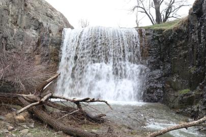 Kuraklığın ardından Evci Şelalesi yeniden çağlamaya başladı