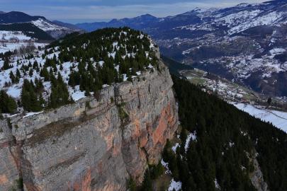Trabzon’da doğa ve adrenalin buluşuyor: Şahinkaya uluslararası tırmanış rotası oldu