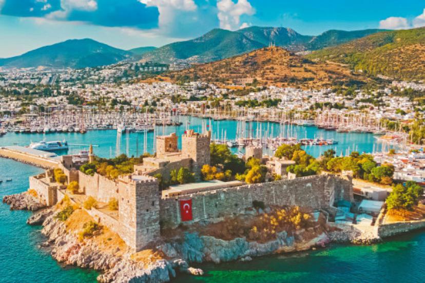Ebedi mavilikler cenneti: Bodrum