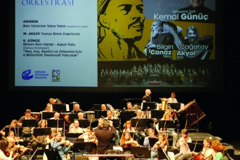 Ney ve arp eşliğinde Yunus Emre konseri