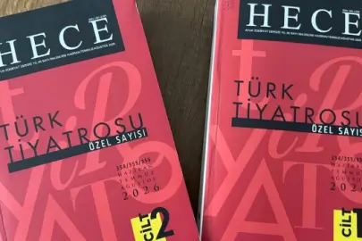 Hece’den Türk tiyatrosuna özel sayı