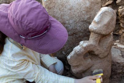 Karahantepe'de 11 bin yıllık kompozit heykel bulundu