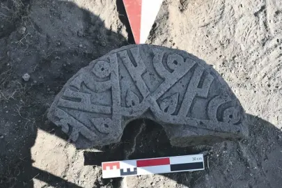 Selçuklu yıldızında 'Hz. Muhammed' yazısı
